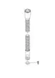 DORNBRACHT Metall-Brauseschlauch SERIENNEUTRAL 28322970 1/2'' x 3/8'' x 1750 mm Messing (23kt Gold), 28322970-09 Galeriebild 3